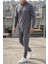 Erkek Polo Yaka Yarım Fermuarlı Sweat Bel Lastikli Pantolon Ikili Takım P-00019207 1