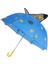 Mavi Rüya Uzay Raketli Çocuk Şemsiyesi, Hediye ve Üç Boyutlu Figürlü 1