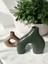 Modern Iskandinav Dekoratif Vazo Seti – Yeşil & Bej – Büyük Boy 20 cm + Küçük Boy 15 cm – Minimal Seramik Görünümlü Ev Dekor Obje 3