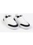 1011 Beyaz Siyah Cilt Kaymaz Taban Günlük Spor Ayakkabı 2