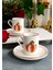 Elegant Pumpkin 4 Parça 2 Kişilik Kahve Fincanı 1