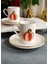 Elegant Pumpkin 4 Parça 2 Kişilik Kahve Fincanı 2