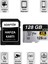128 GB 100mb/s Class 10 4K Video Kayıt Destekli Hızlı Micro SD Hafıza Kartı + Adaptör Telefon Kamera 7