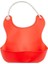 Pelikan Silikon Mama Önlüğü / Silikon Hazneli Bebek Mama Önlüğü - Kırmızı 2