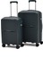 2'li Kırılmaz Valiz Seti Orta Boy - Kabin Boy – Ultra Hafif, Tsa Kilit, Darbeye Dayanıklı 1