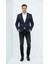 Lacivert Erkek Slim Fit Tek Düğmeli Blazer Ceket – Şık Dokulu Kumaş, Astarli, Günlük ve Ofis Kombinlerine Uygu 3
