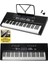 PS-2300BK 61 Tuşlu Org Seti Siyah Kaliteli Başlangıç Için Uygun 3