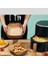 Airfryer Pişirme Kağıdı,xl-Xxl Büyük Boy, Kare, 50 Adet Hava Fritöz Parşömen Fırın Kağıdı 3