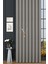 Keten Fon Perde V-4007 Gri 2