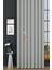 Keten Fon Perde V-4014 Açık Gri 2