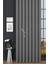 Keten Fon Perde V-4018 Açık Antrasit 2
