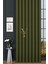 Keten Fon Perde V-4025 Çam Yeşili 2
