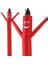 Torero Inflatables Lookourway Air Dansçı Hoch Tube Man Şişirilebilir Sabitleme, 20-Feet 20&apos; Kırmızı 3