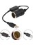 PM-5726 USB 2.0 Siyah 5 Volt 2 Amper To 12 Volt 800MAH Araç Çakmaklığına Çevirici 1