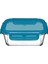 &lock Saklama Kabı 365 cc Plastik Turkuaz Kapaklı 1