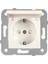 Krem Topraklı Priz Ç.k Kapaklı 2