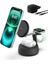 Ultracharge Pro Magsafe Uyumlu 3’ü 1 Arada Qi2 25W Kablosuz Şarj Cihazı, 17,, Airpods, Pixelsnap, Seyahat ve Masaüstü Standı, 45W Adaptör, Siyah 2
