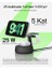 Ultracharge Pro Magsafe Uyumlu 3’ü 1 Arada Qi2 25W Kablosuz Şarj Cihazı, 17,, Airpods, Pixelsnap, Seyahat ve Masaüstü Standı, 45W Adaptör, Siyah 3