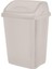 Life Vittorio Çöp Kovası – 5 Litre, Sallanır Kapaklı, Kompakt ve Şık Atık Kutusu (Bej) 3