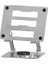 360 Derece Dönebilir Laptop ve Tablet Standı – Paslanmaz Çelik, Ayarlanabilir Yükseklik, Katlanabilir Masaüstü Bilgisayar Standı, iPad ve MacBook Uyumlu Ergonomik Raf-Dizüstü Pc (Laptop Standı) 2