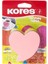N48705 Yapışkanlı Not Kağıdı Kalp, 70 x 70 Mm, 250 Yaprak 3