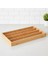 Bambu Çekmece Içi Düzenleyici (37.5X25X4 Cm) | 4 Bölmeli, Hareketli Ayırıcılar | Kaşıklık, Dikiş, Ofis ve Mutfak Organizeri 1