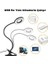 Akrobat Masa Lambası USB Girişli Göz Koruyucu Klipsli Masaya Sabitlenen Ayarlanabilir Işık Seviyesi Çok Fonksiyonlu LED Masa Lambası Sarı Beyaz Gün Işığı 3 Modlu Masa Lambası Çalışma Lambası 2