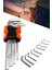 9 Parça Çelik Alyan Takımı Tork Anahtarı Seti 120 mm 1410 1
