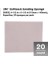 Softback Zımpara Süngeri 02602, 4 1/2 x 5 1/2", 20&apos;li Paket, Süper Ince Kumlu, Hızlı Kesme 3
