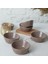 Mat Toprak Taupe Çerezlik/sosluk 12 cm 6 Adet 977 1