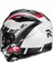 RPHA72 Value MC1SF Kapalı Motosiklet Kaskı Siyah Beyaz Kırmızı 3