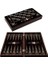Star Tavla Büyük Boy Polyester Antik Damla Desenli Tavla 25X49X6 Cm. Backgammon 1