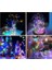 5 Metre Pilli Renkli 50 LED Işıklar Işıkları 8 Mod Rgb Işıkları Çok Renkli Işık Dize Işıkları Tel Fonksiyonlu Süsleme Ince Telli Aydınlatmalı Şerit LED Yılbaşı Işık Yılbaşı Süsü 3