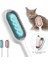 Mendil Takılabilir Çift Taraflı Kedi Tüy Toplama ve Masaj Tarağı (18.5 Cm) 1