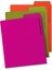 Organize Up Ağır Dikey Dosya Klasörleri, Çift Sekmeler, Harf Boyutu, Parlak Tonlar, Paket Başına 6 (75406) 3