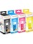Cescesor Gı 490 Için 4 Renk Mürekkep Seti 1X140 ml 3X70 ml 1