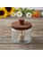 Akasya Ağacı Kapaklı Borosilikat Cam Bal Kavanozu ve Bal Kaşığı| Modern Kahvaltılık Saklama Kabı | Borosilikat Cam Bal Kavanozu | Ahşap Kapaklı ve Kepçeli Şık Bal Sunumluk 280ML 2