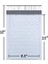 #2 Poly Bubble Mailers 20,5 x 30,5 cm Dolgulu Zarf Postası Su Geçirmez 50&apos;li Paket (PBM8512-50), Beyaz 1