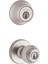 690 Polo Entry Knob And Cylinder Deadbolt Combo Pack In Satin Nickel 2