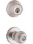 690 Polo Entry Knob And Cylinder Deadbolt Combo Pack In Satin Nickel 3