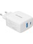 65W Gan Usb-C + Usb-A Şarj Aleti & &, Notebook,, iPad Hızlı Şarj Cihazı + 2mt 100W Type-C Kablo 2