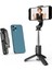 Snapshot 2’si 1 Arada Bluetooth Selfie Stick – Kablosuz Uzaktan Kumandalı, 360° Döner Telefon Tutucu, Paslanmaz Çelik Gövde, Taşınabilir & Katlanabilir Tasarım | Q11 2