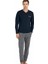 Kly V Yaka Pijama Takımı 9214 1
