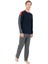 Erkek Uzun Kol Pijama Takım 18957 3