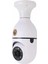 Akıllı Kamera Wifi Kamera Duylu Ampul Görünümlü 360 Derece Dönebilen Ev Kamer - ME001W-51M0B 2