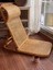 Rattan Yer Şezlongu Tatami Chair – Doğal El Işçiliği Katlanabilir Yer Koltuğu | Salon, Balkon, Teras Için Zemin Oturma Koltuğu 3