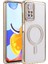 Xiaomi Redmi Note 12 Pro 4g Joke Simli Magneticsafe Kılıf - GOLD-(5796) - ME001W-51U3B9 1