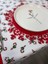 Şeker Desenli Runner Kırmızı-Beyaz 150CM/50CM 4