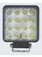 LED Kare Çalışma Lambası 16 LED 10/30V E-Belgeli 48W - Wolfram 31909 1