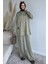 Kapüşonlu Tunik Pantolon Tesettür Ikili Takım P-00019332 1